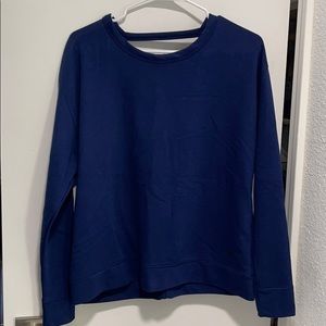 New Nike dri-fit sweatshirt backless v-neck yoga